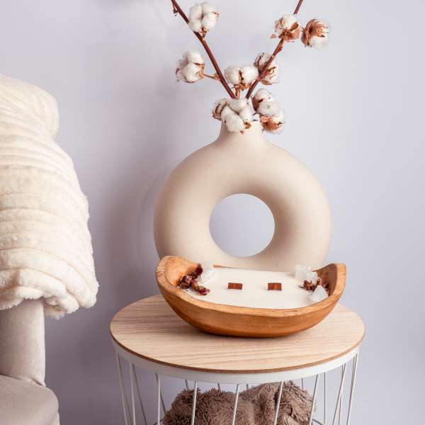 The love boat dough bowl Bergkristal, en rozen
