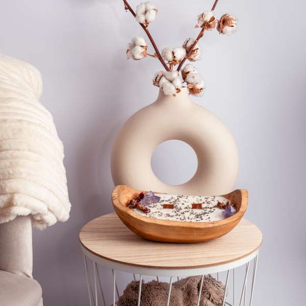 The love boat dough bowl Amethist, lavendel, en rozen