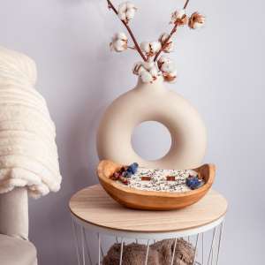 The love boat dough bowl Lapis Lazuli, lavendel, en rozen