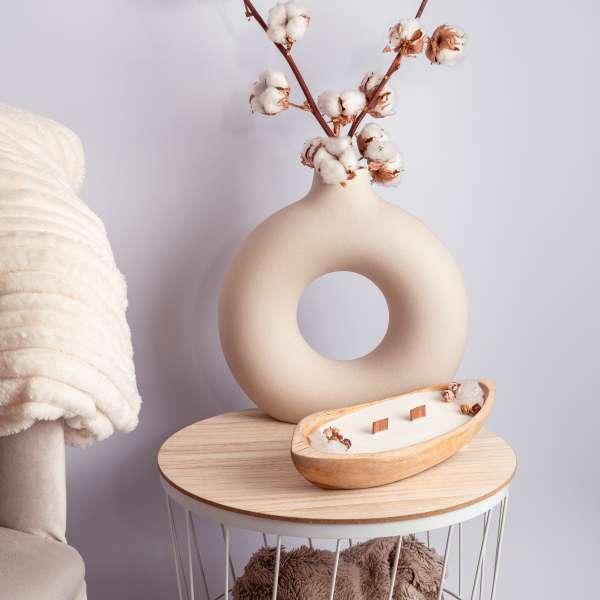 Kano dough bowl Bergkristal en rozen