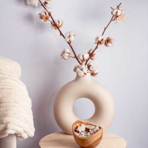 Round me up dough bowl Bergkristal, lavendel en rozen