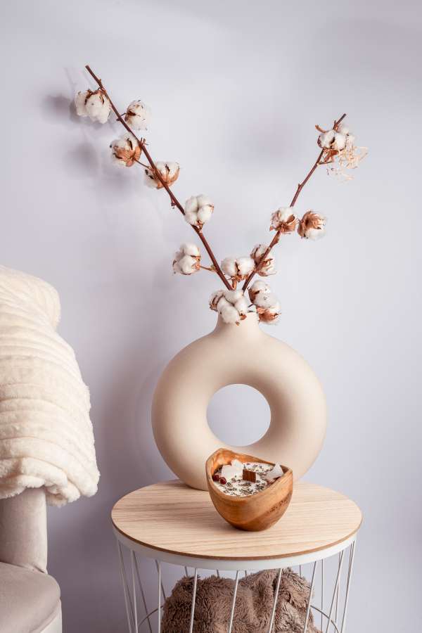 Round me up dough bowl Bergkristal, lavendel en rozen