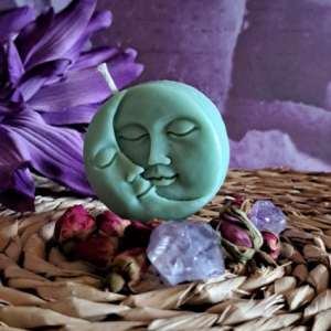 Moonshine candle - Chakra kleur groen hartchakra