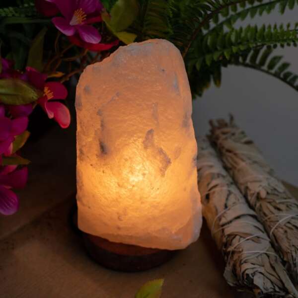 Zoutlamp wit - Afbeelding 4