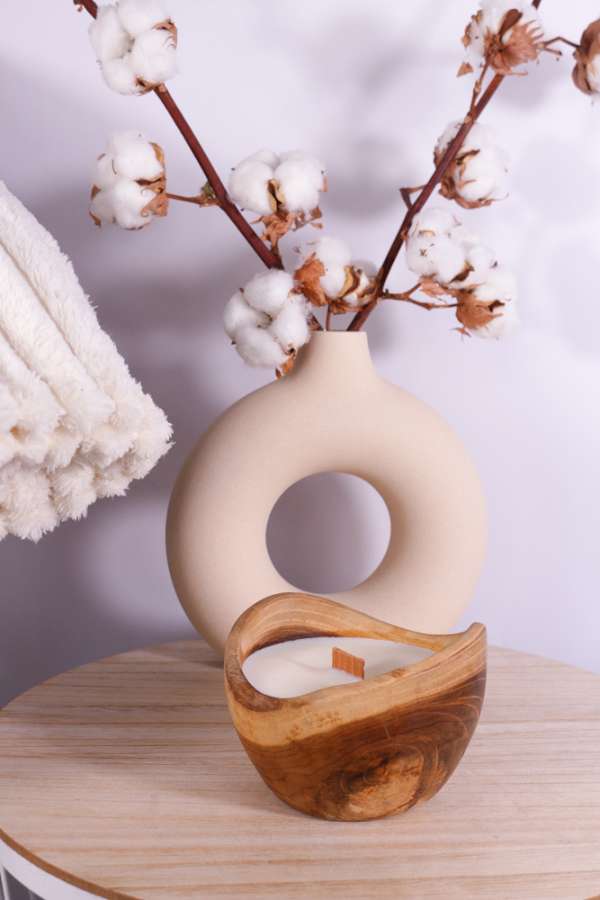Refill Round me up dough bowl - bijvullen kaars op maat