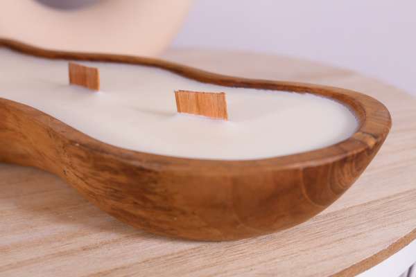 Refill Wavy dough bowl - bijvullen kaars op maat - Afbeelding 4