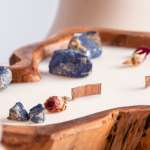 Kano dough bowl Lapis Lazuli en rozen - Afbeelding 2