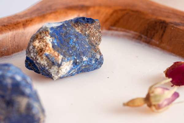 Kano dough bowl Lapis Lazuli, lavendel en rozen - Afbeelding 3