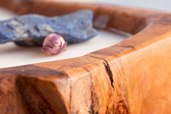 The bigger the better dough bowl met Lapis Lazuli en rozen - Afbeelding 4