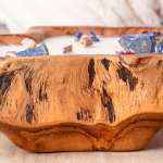 Kano dough bowl Lapis Lazuli en rozen - Afbeelding 3