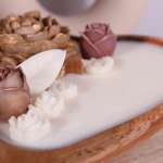 Hartvormige dough bowl met bloemen - Afbeelding 7