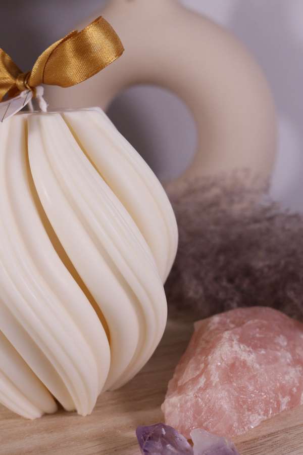 Klassieke Swirl kaars - Afbeelding 4
