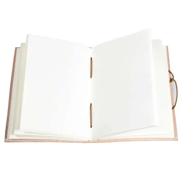 Leren notitieboek bloem des levens - Afbeelding 2