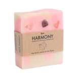 Edelsteen Zeep  Lavendel & Gouden Driehoek Harmonie (100 gram) - Afbeelding 2